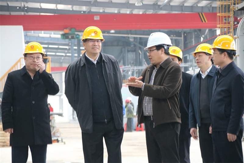 Mayor Ma Xuming of Yichang City and his party visited our company