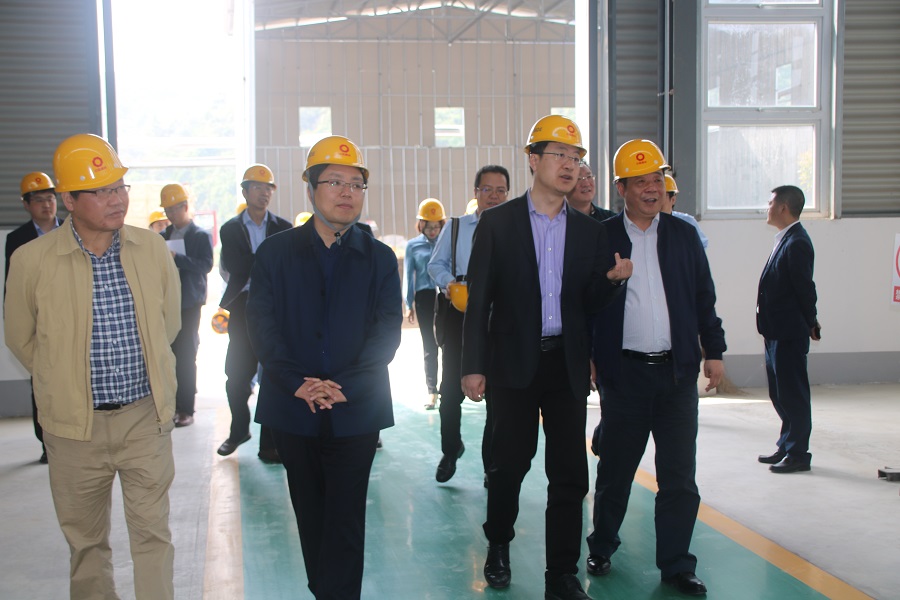 Wei Rushan from the Investment and Development Department of the Group visited the company for investigation